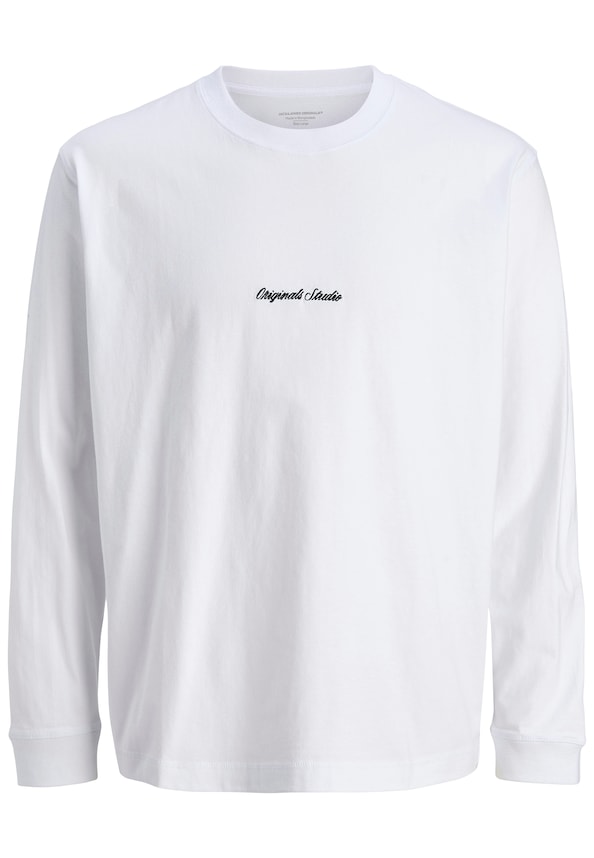 JORNORREBRO EMB TEE LS CREW NECK-5