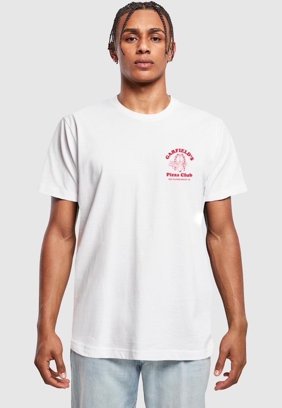 Garfield 45 - Pizza Club T-Shirt-0