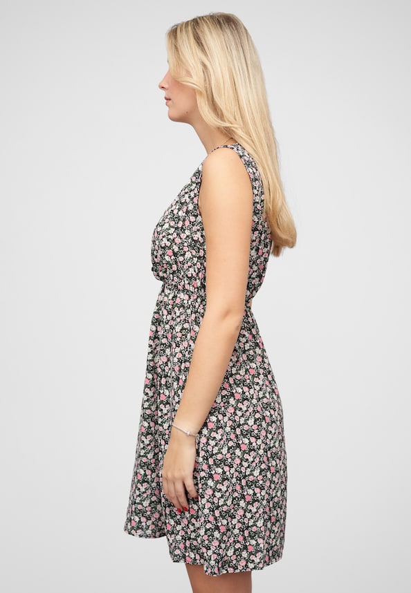 Leichtes Sommerkleid mit Knopfleiste-2