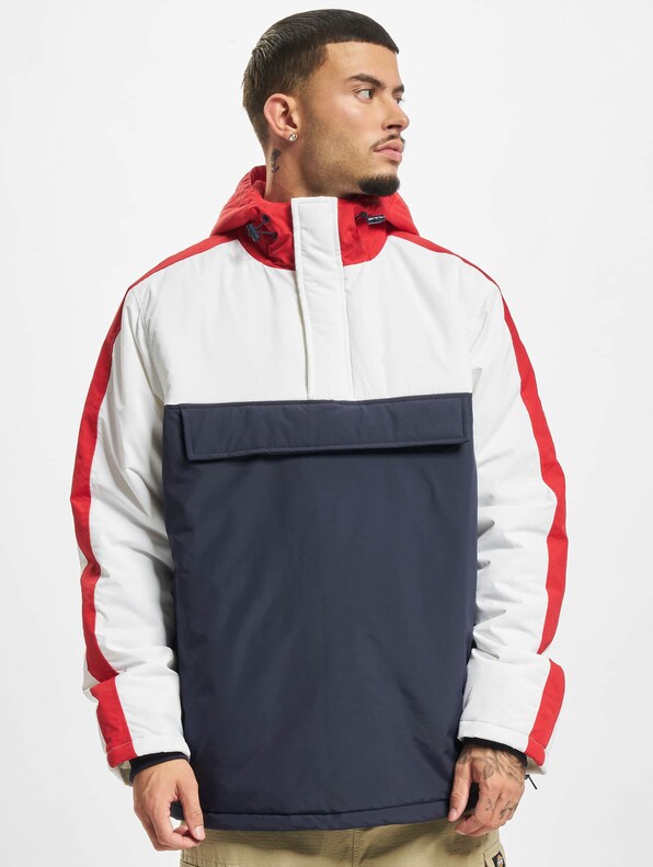 3-Tone Padded Pull Over Hooded-2
