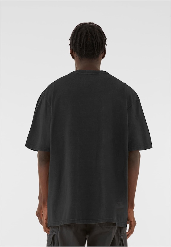 MJG Heavy Oversized Acid Washed Tee - Renaissance Bloom-1