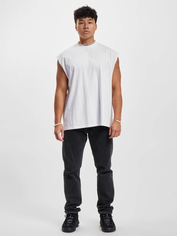 2Y Basic Oversize Sleeveless Shirt-4