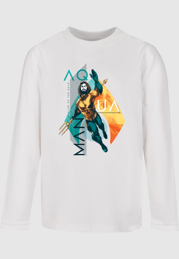 Kids Aquaman - Tropical Icon Longsleeve-0