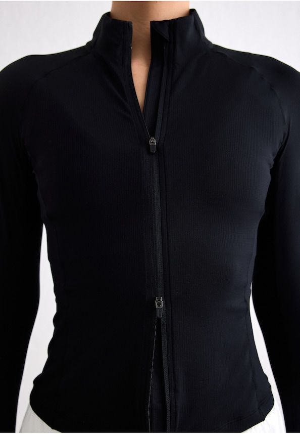 Running Zip Long Sleeve-5