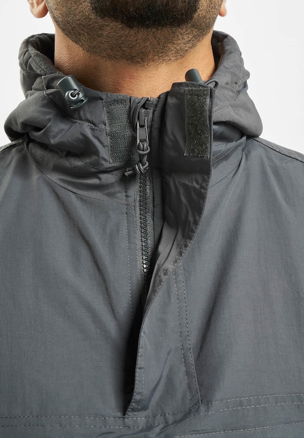 Fleece Pull Over Windbreaker-5