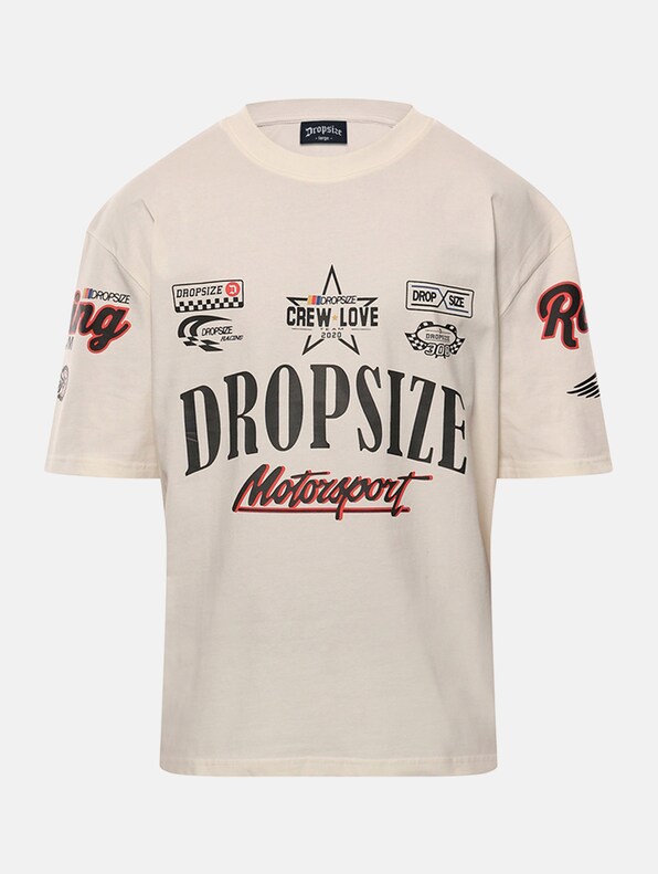 Dropsize Heavy Oversize Motorsport T-Shirts-5