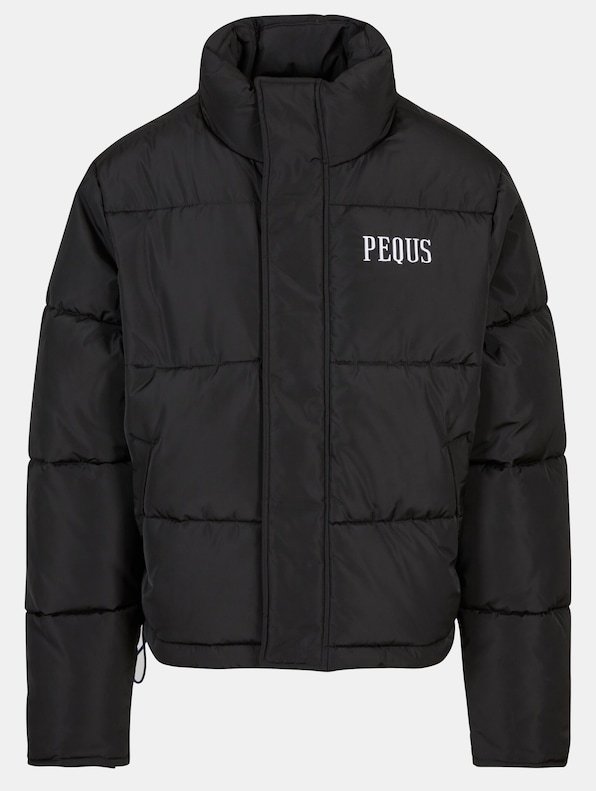 PEQUS Chest Logo Puffer Jackets-4