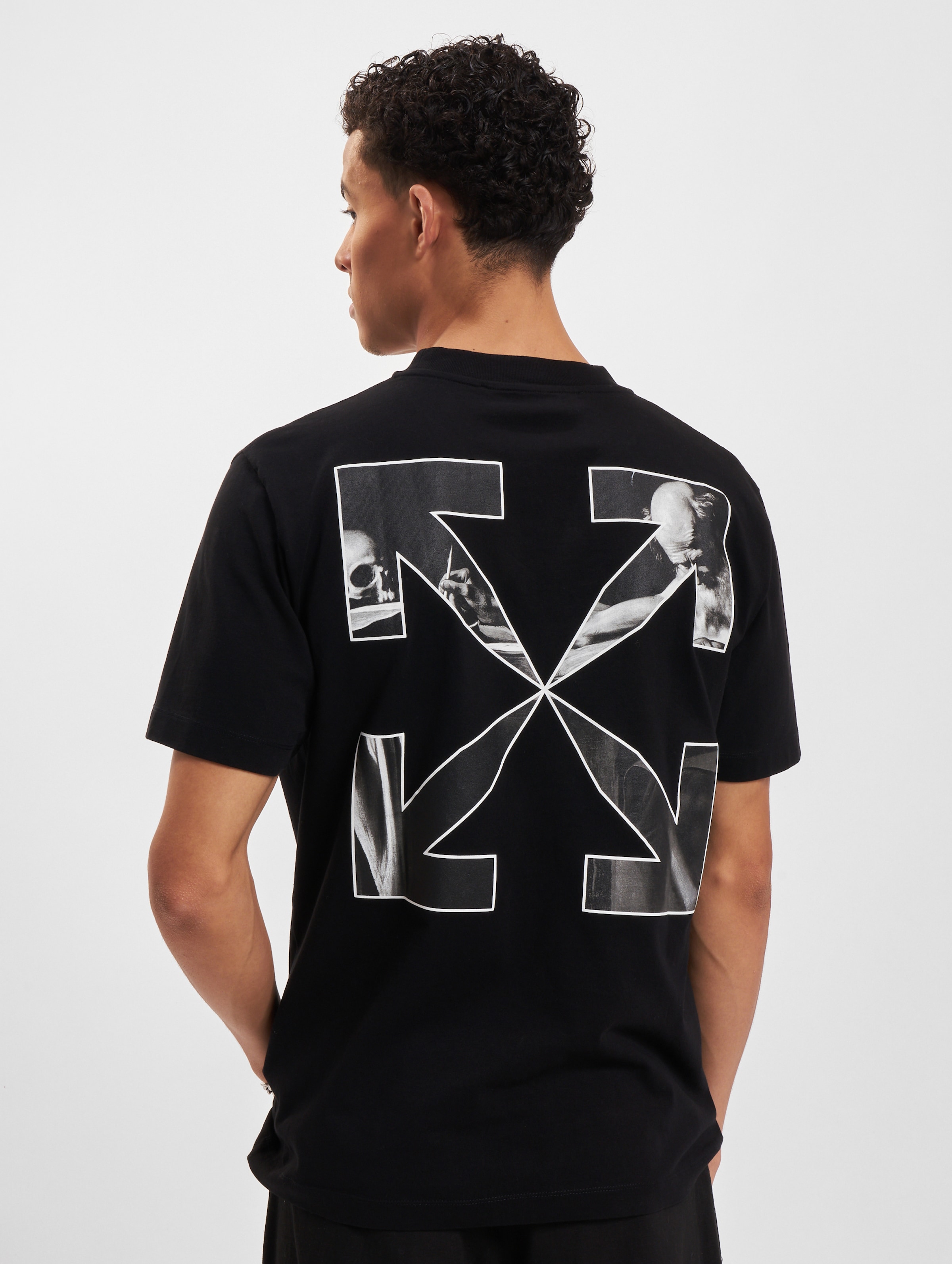 Off white hot sale stencil tee