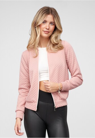 Blouson with Diamond Stitch