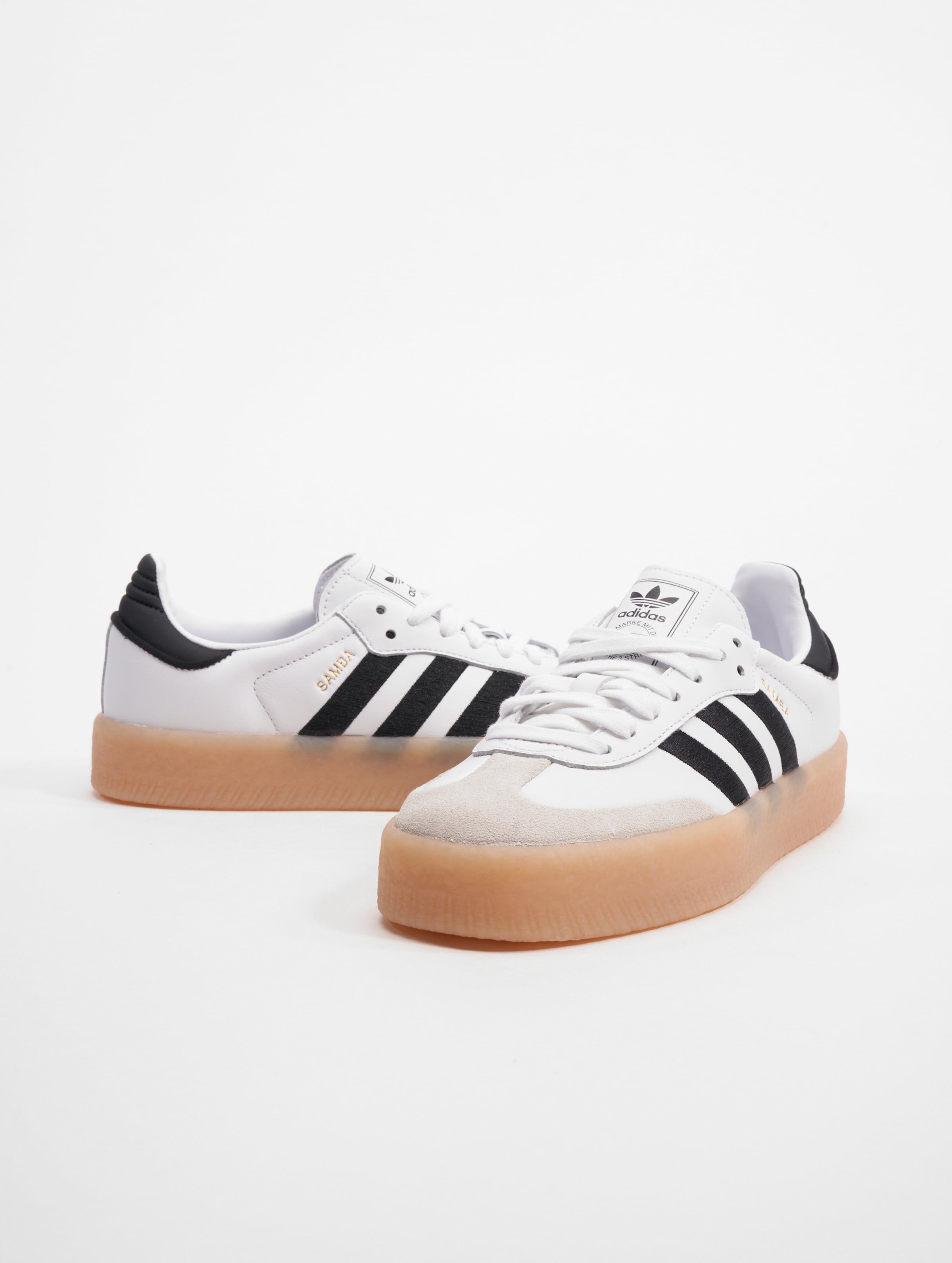 adidas Originals Samba W Sneaker Vrouwen op kleur wit, Maat 37 1/3