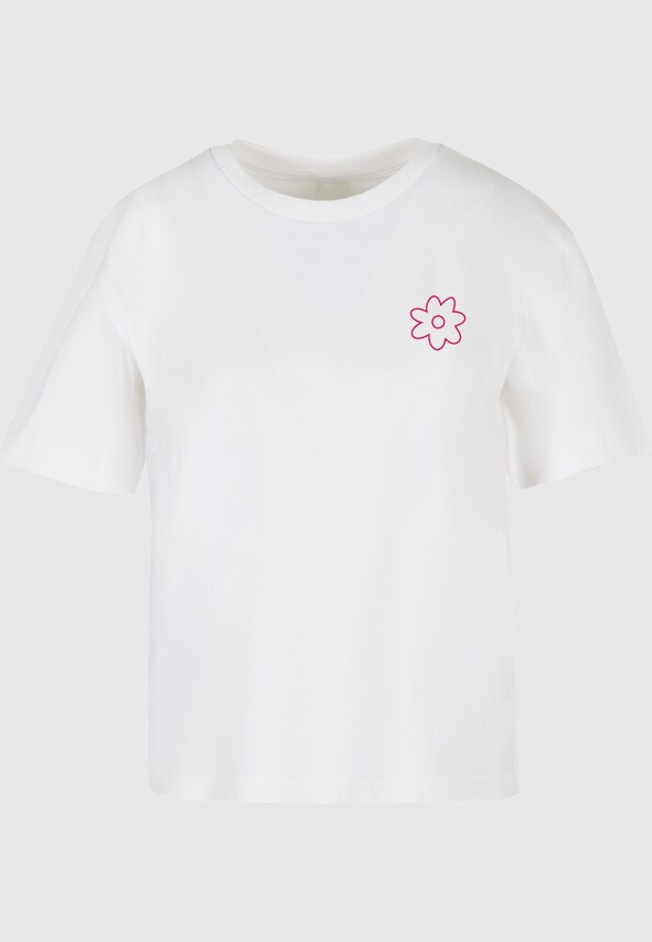Ladies Flower Tee-2