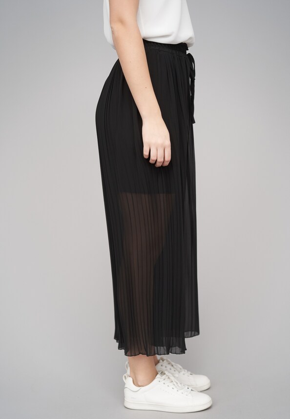 Plissee Culotte Pants-3
