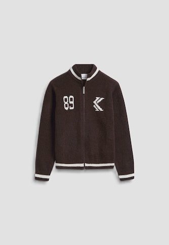 OG K Knit Zip Cardigan Junior