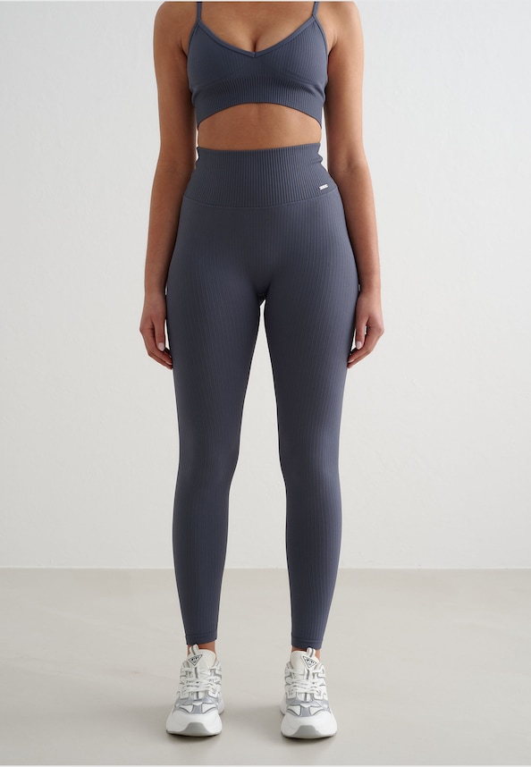 Ribbed Seamless Tights-1