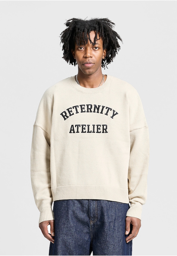 E?Ve?Nie Logo Knit Sweater-0