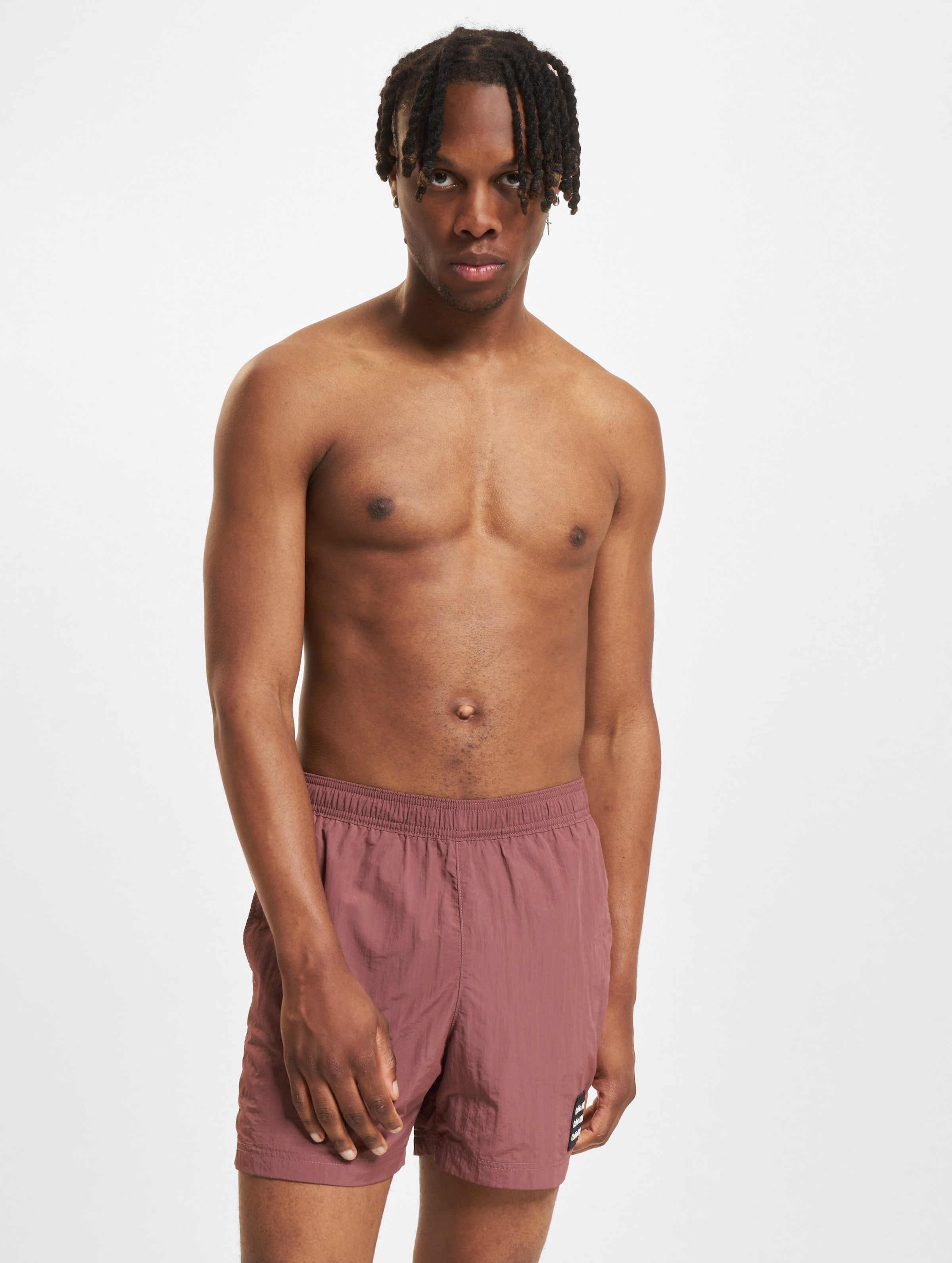 Calvin Klein Underwear Medium Drawstring Badeshorts op kleur rood, Maat S