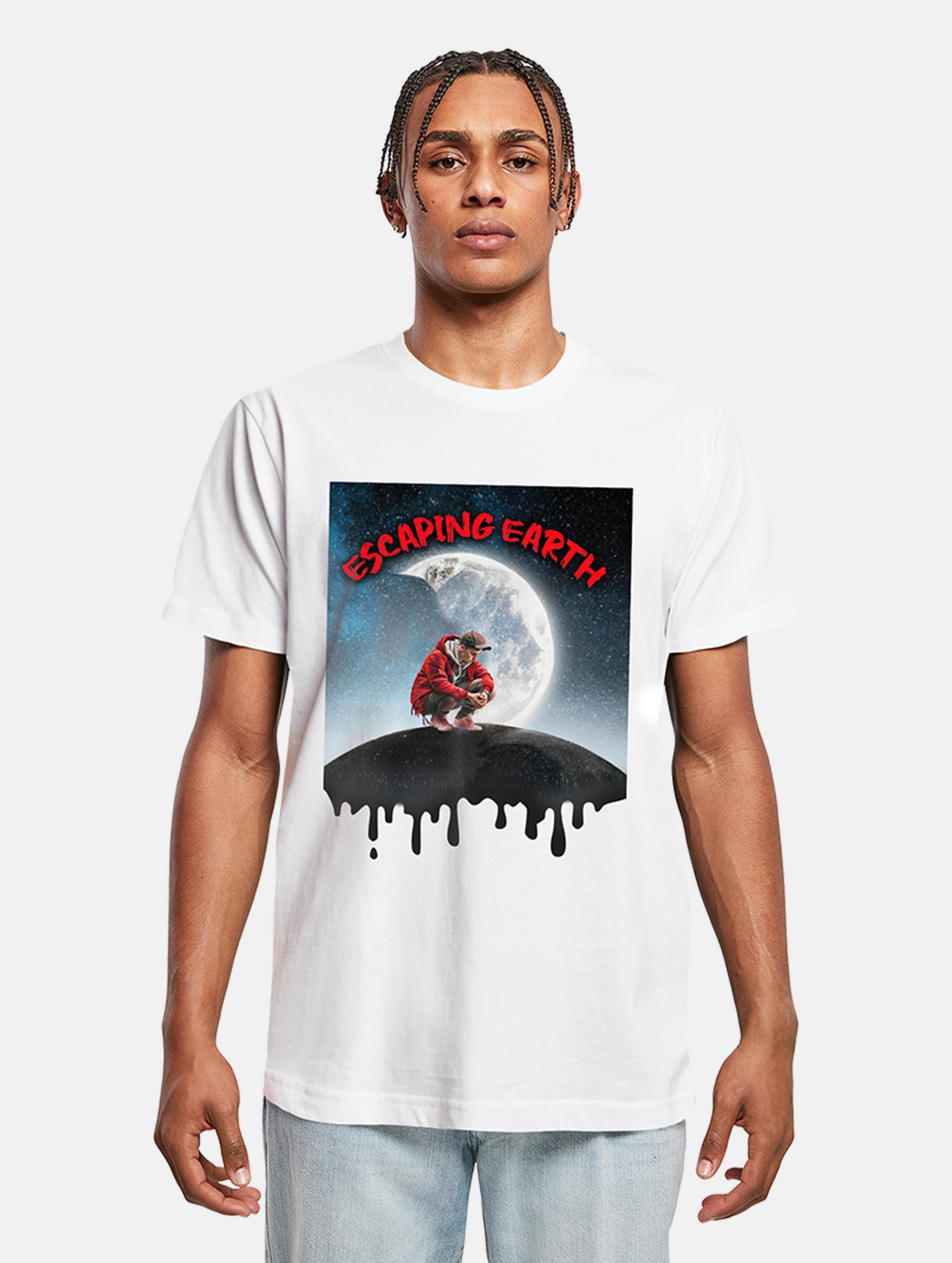 Mister Tee Heren Tshirt -M- Escaping Earth Wit