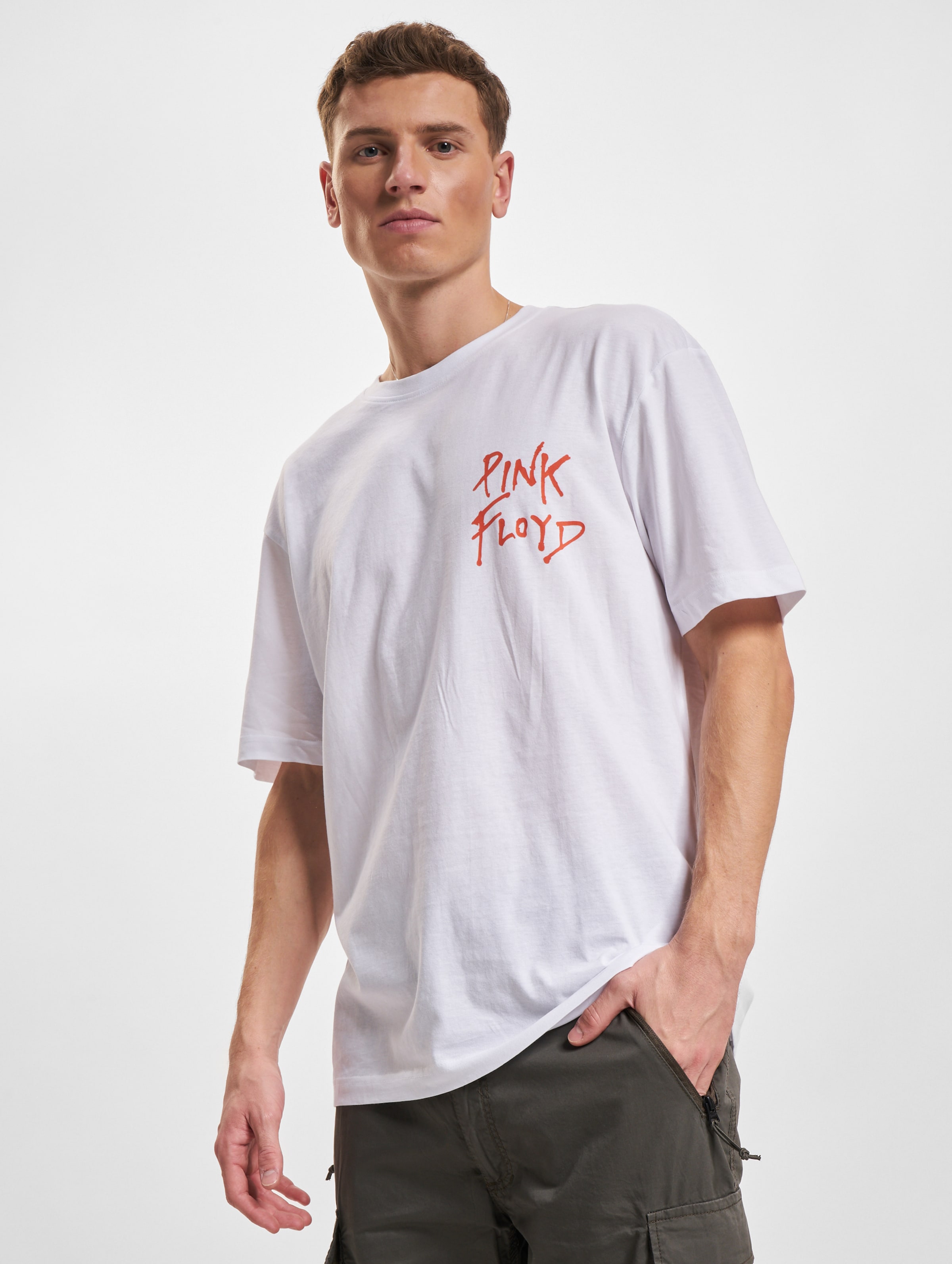 Only & Sons Pink Floyed Relaxed T-Shirts Mannen op kleur wit, Maat XXL