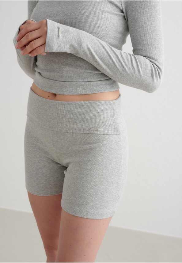 Ease Ribbed Shorts-3