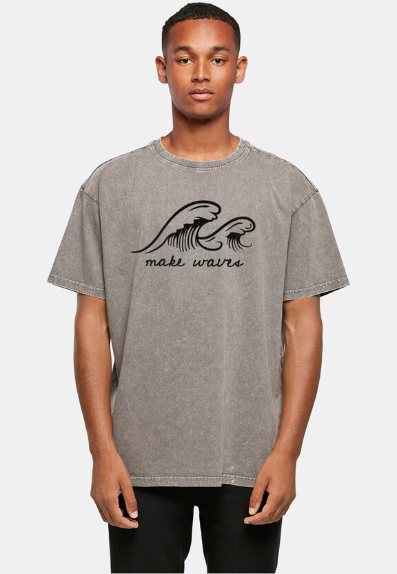 Summer - Make waves Acid Washed Oversize-0