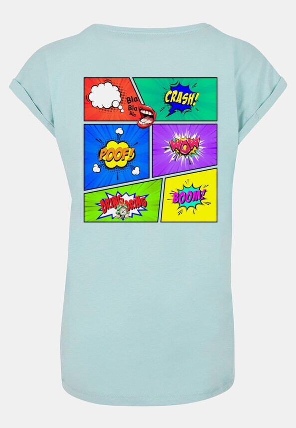 Ladies Book Comic Extended Shoulder -3