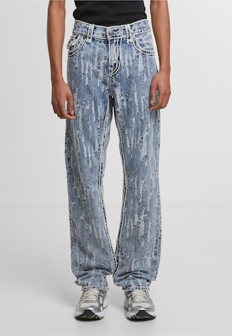 DISTRESSED JACQUARD RICKY ROPE STITCH FLAP