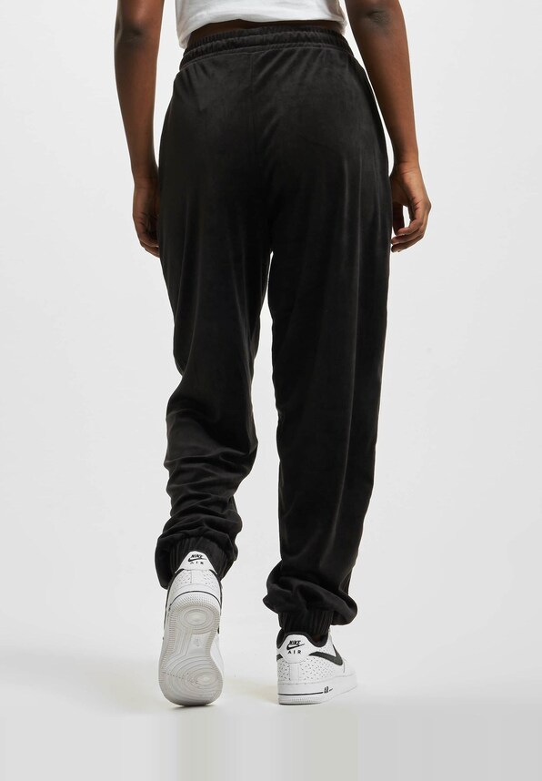 Ladies High Waist Ballon Velvet -0