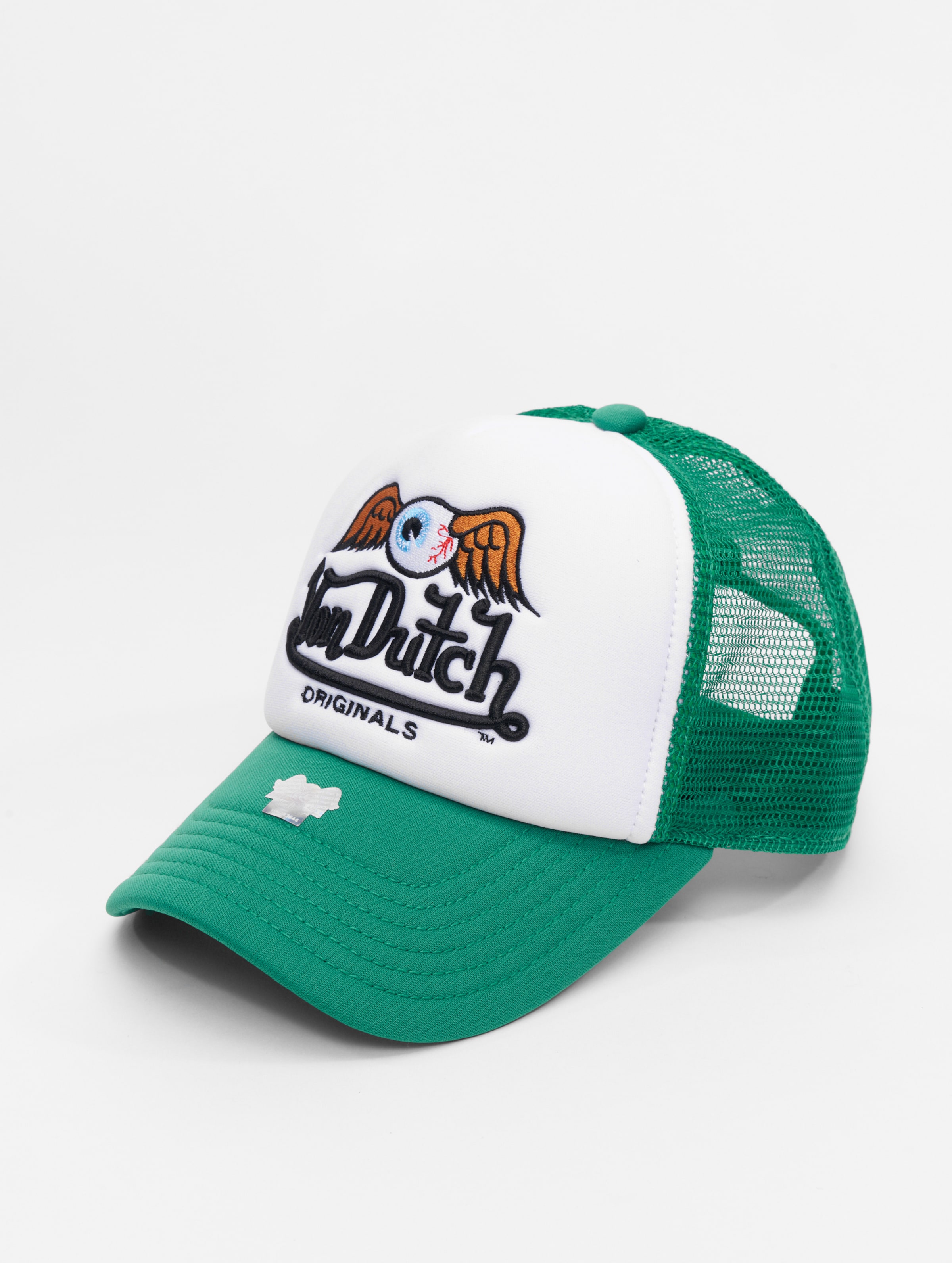 Von Dutch Pet - Groen - Fall '23 Collectie - One Size - Baseball Cap Heren - Trucker Cap - Pet Heren Volwassenen - Pet Dames - Petten