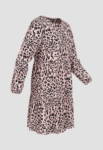 Cloud5ive Volant Kleid Leo Print