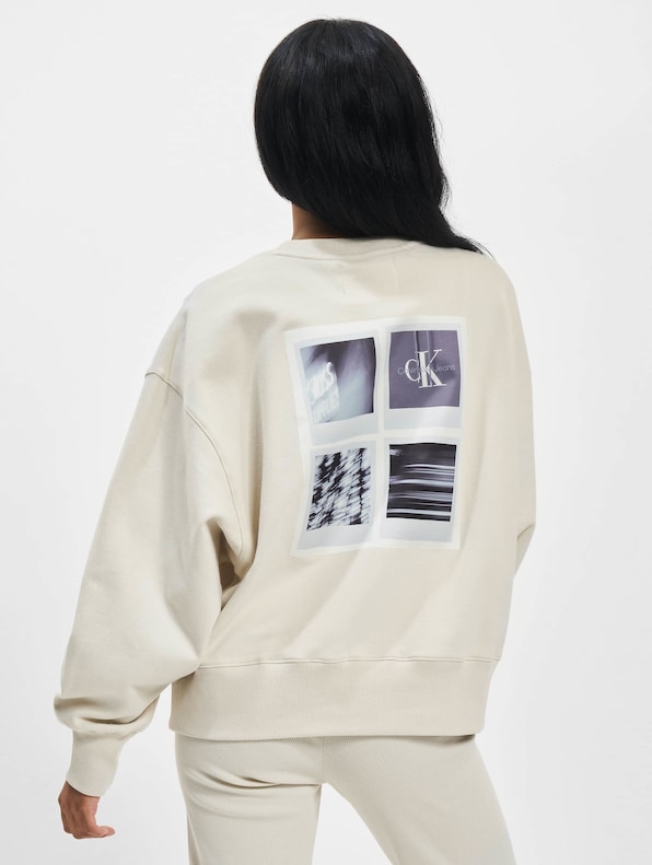 Calvin Klein Back Polaroid Label Sweatshirt-1