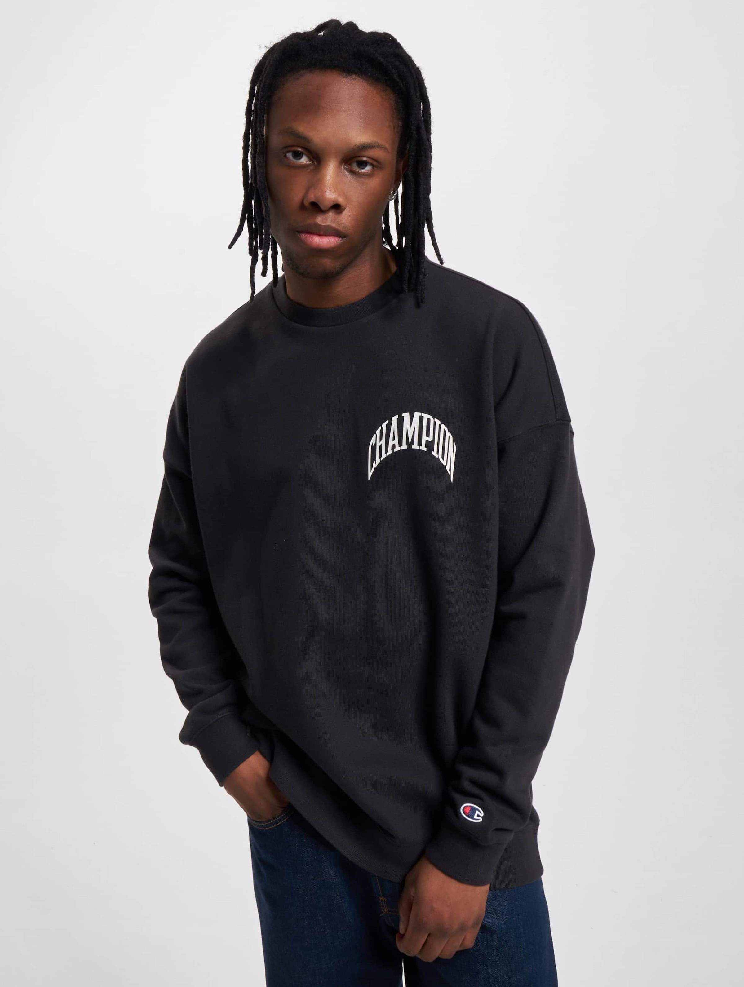 Crew neck sweatshirts champion online