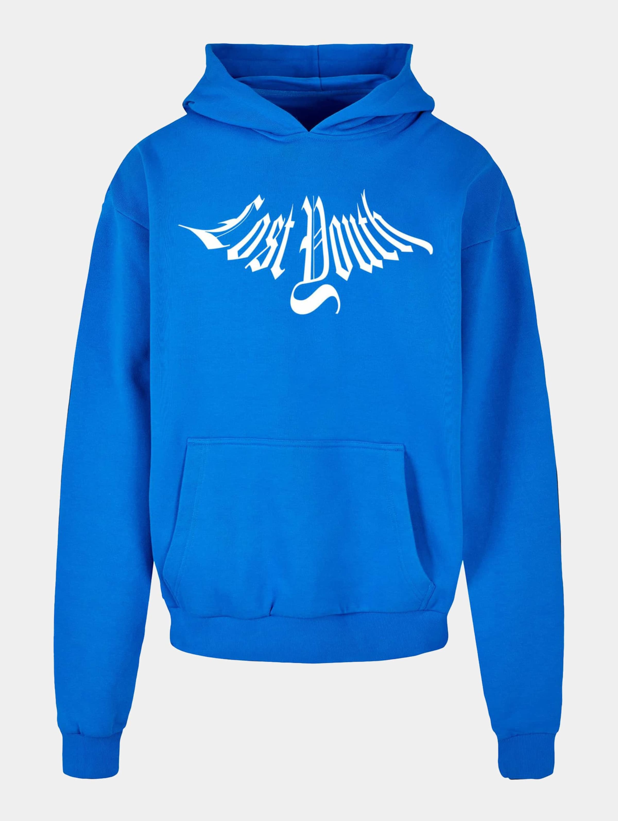 Lost Youth LY HOODIE CLASSIC V.3 Mannen op kleur blauw, Maat L