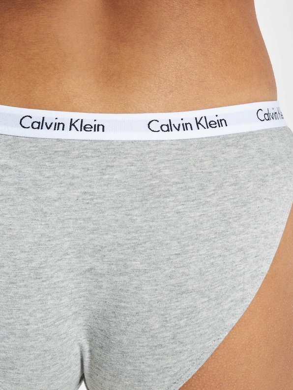 Calvin Klein Underwear 3 Pack Slip Pink/Grey/Rainer Stripe-6