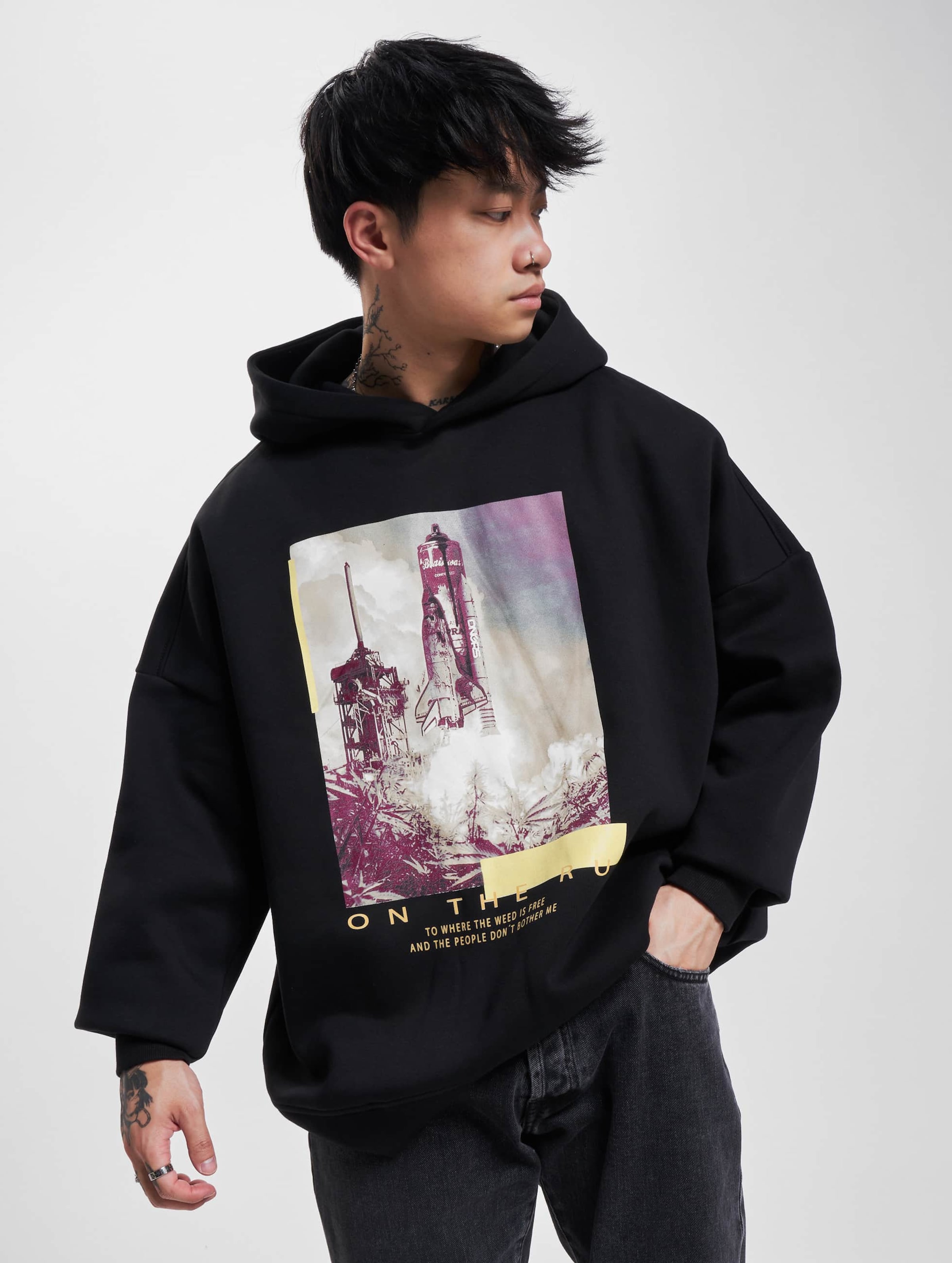 Dangerous DNGRS Launch Hoody op kleur zwart, Maat 3XL