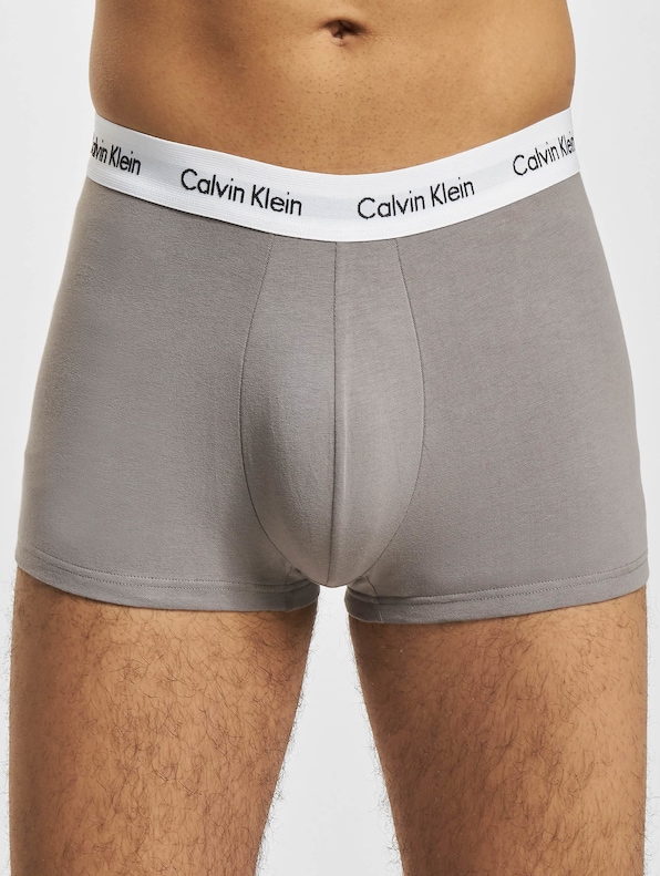 Calvin Klein Underwear Low Rise 3 Pack Shorts Faded Gry/Samba/Evergrn-7