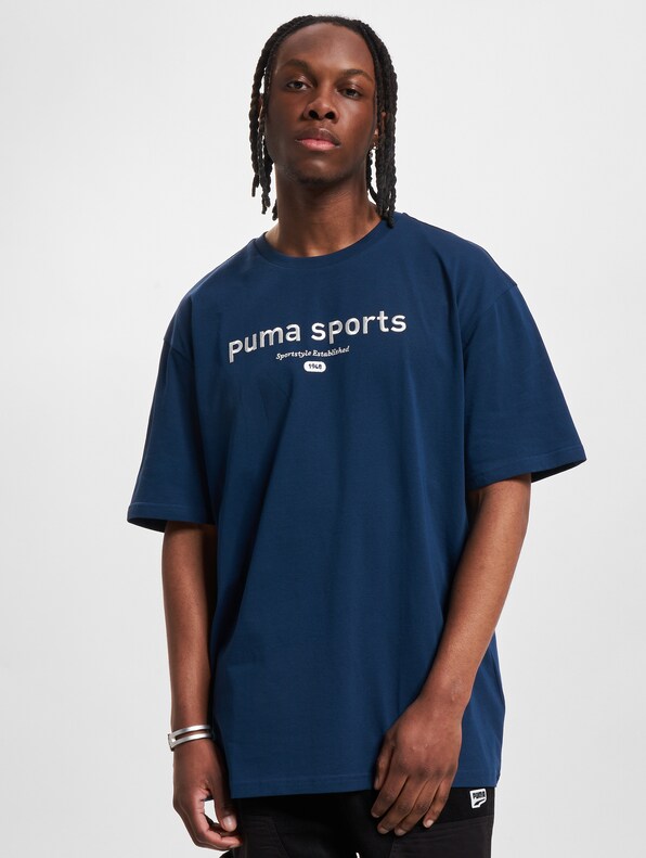 Puma Team Graphic Tee T-Shirts-2