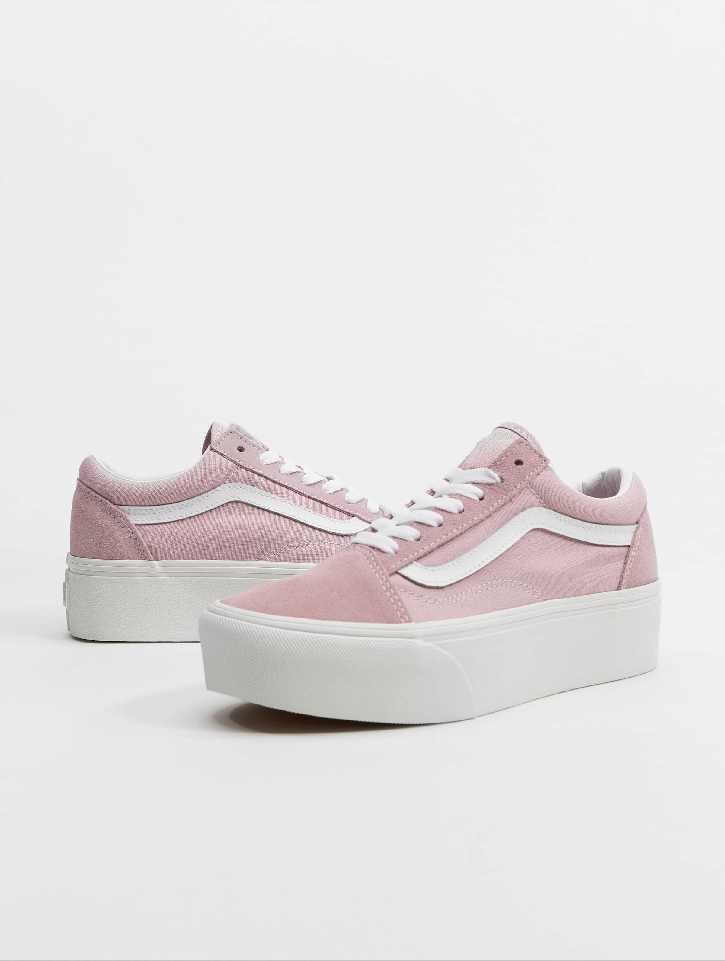 Vans on sale platform rosa