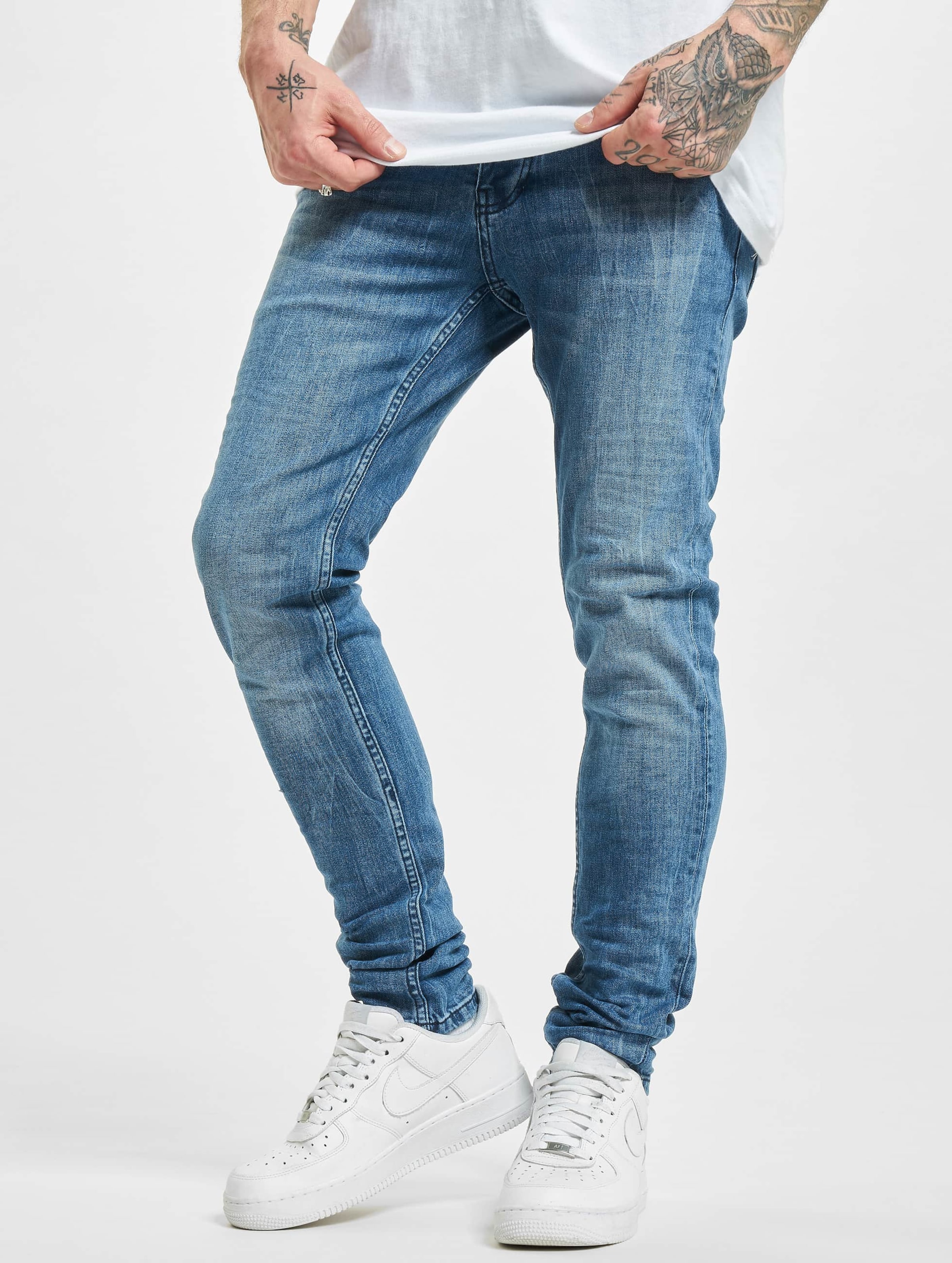 Project X Paris Clair Skinny Jeans Mannen op kleur blauw, Maat 34
