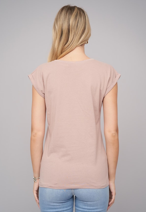 Ladies Wildflower Duskrose Tee-1