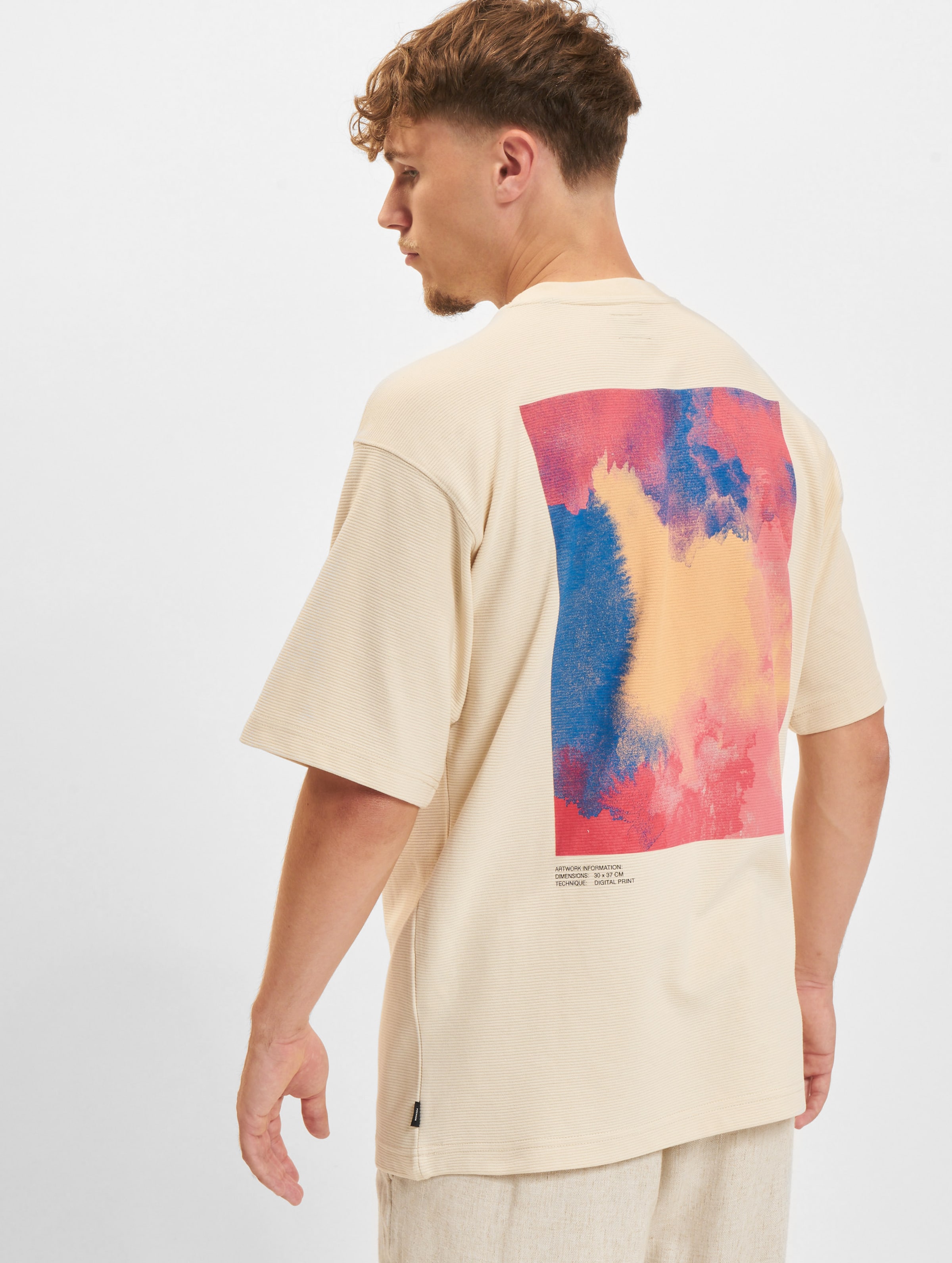 Jack & Jones La Gilian Graphic T-Shirts Männer,Unisex op kleur bruin, Maat XXL