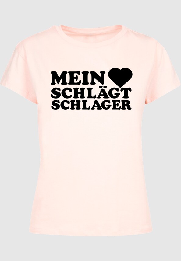 Ladies MHSS Logo Schwarz T-Shirt-2