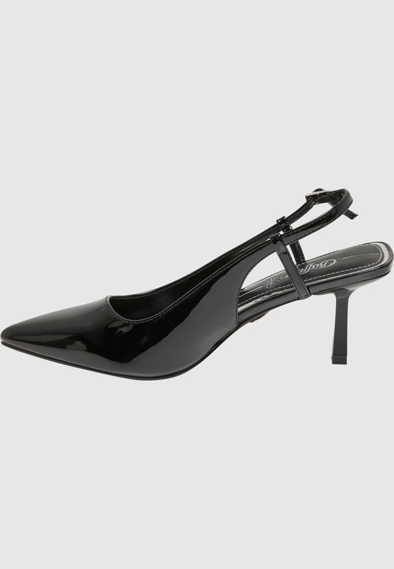 Willow Sling Back - Vegan Patent-2
