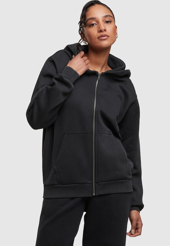 Ladies Vintage Heavy Zip Hoody-0