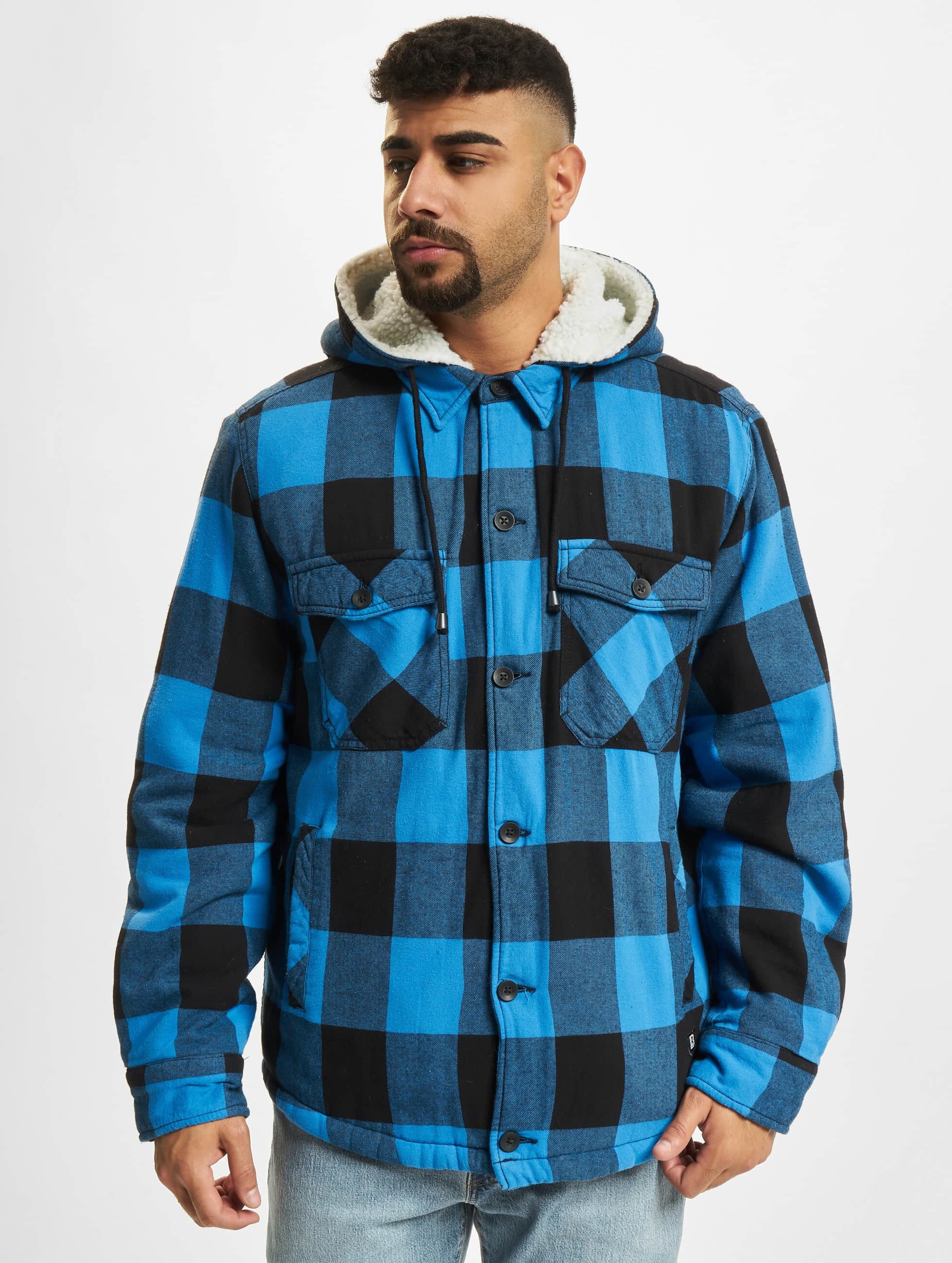 Hooded discount lumber jacket