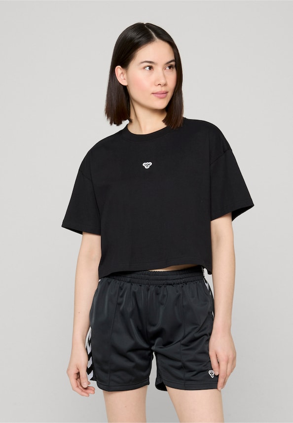 Cropped Loose T-Shirt-0