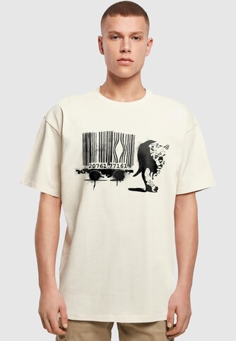 Brandalised - Barcode Leopard Heavy Oversize Tee