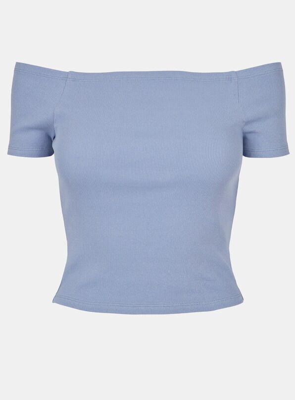 Ladies Off Shoulder Rib-5