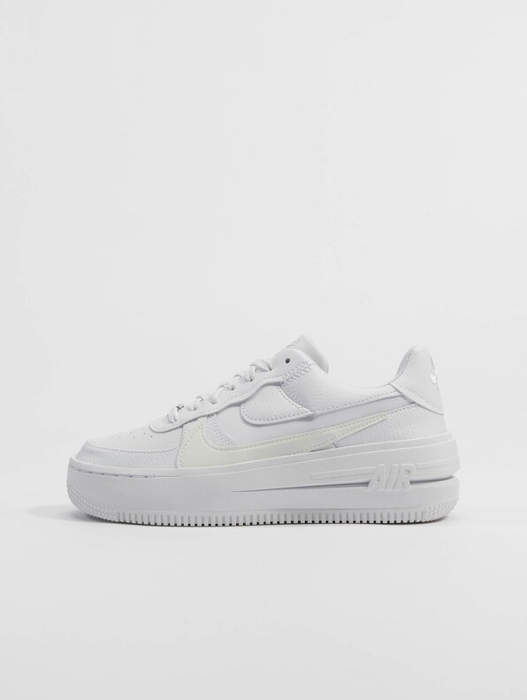 "Nike Air Force 1 Platform ""Triple-White"" Shoes"-1