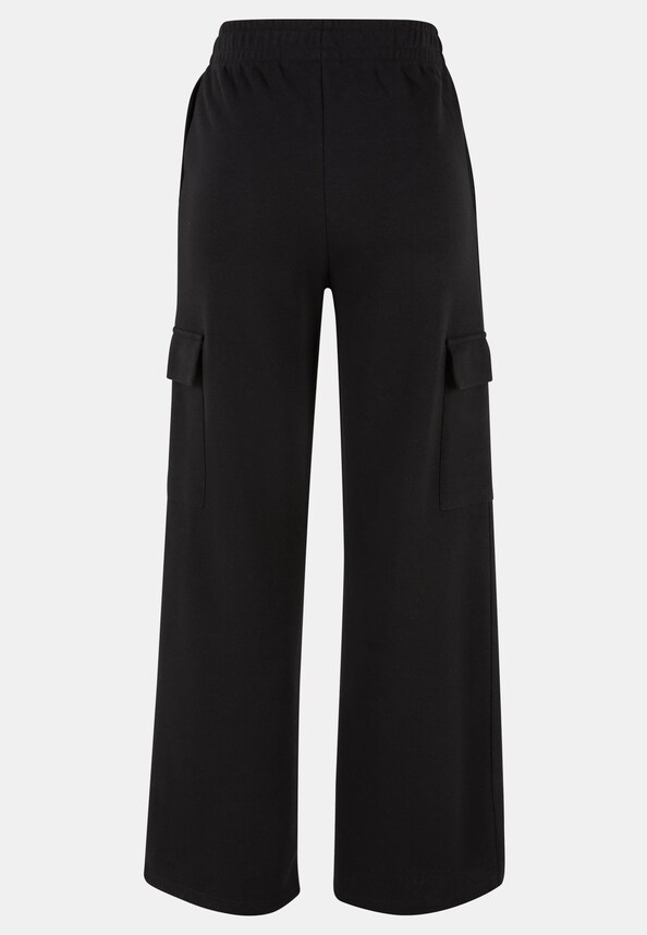 Ladies Baggy Light Terry Sweat Pants-3