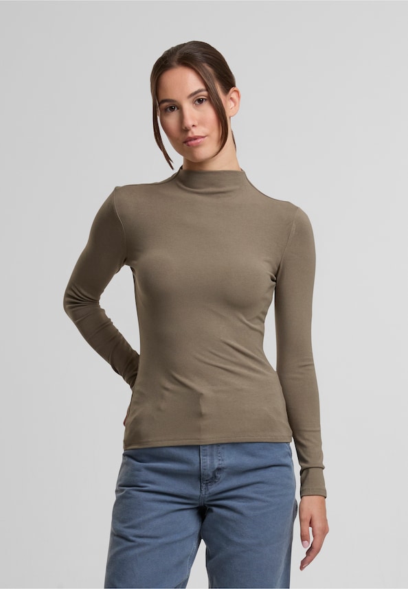 Soft touch highneck-0